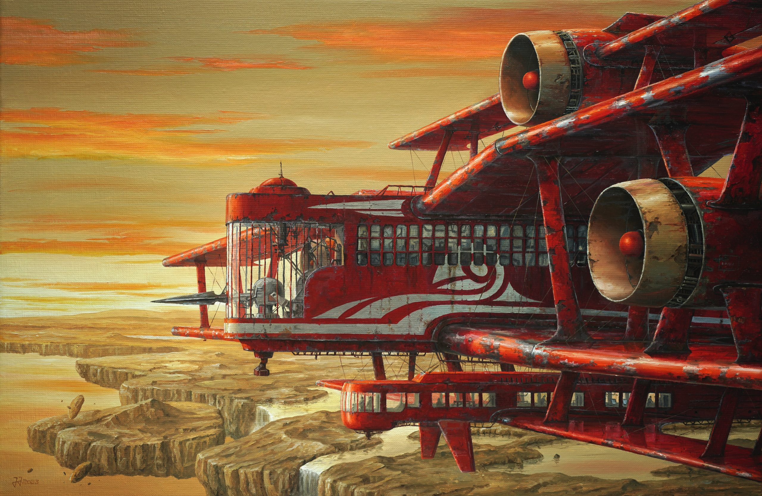 Jarosław Jaśnikowski - Czerwony samolot VI